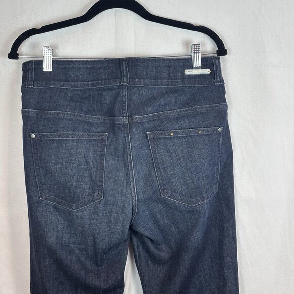 Pilcro Women's Dark Wash Flare Jeans Size 30 70s bohemian Hippie Night Out Dress - Picture 9 of 16